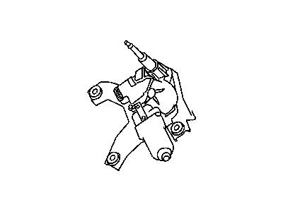 Jeep 5116146AC MOTOR Liftgate Wiper