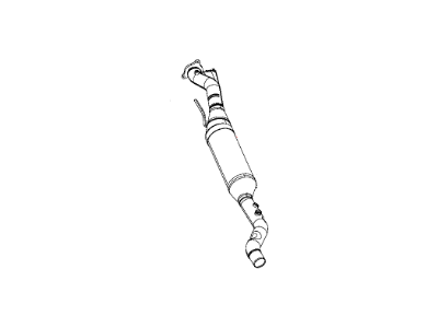Jeep 68243268AA CONVERTER Catalytic Selective Reduction