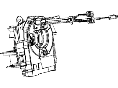 Ram 68459549AA CLOCKSPRING Steering Column Control Module