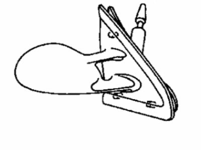 2000 Chrysler Cirrus Car Mirror - 4778080