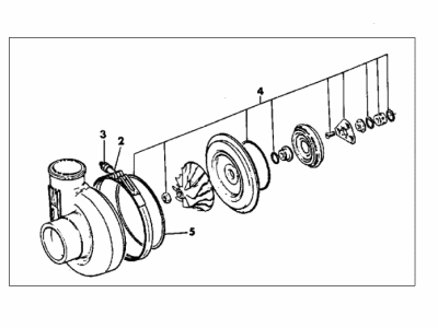 Dodge D250 Turbocharger - R4728700