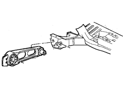 Mopar 4668968AA Isolator Transmission Mount Mopar 4668968AA Isolator Transmission Mount