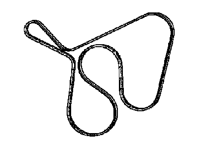 Jeep 53013209AD Serpentine Belt