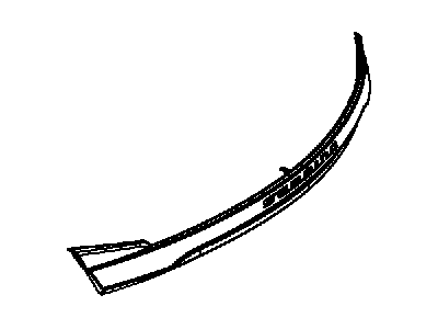Mopar 5182606AE Applique License Lamp