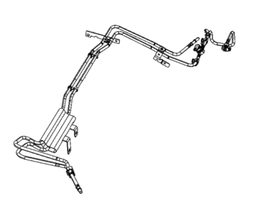 Jeep 68297763AF BUNDLE Fuel Supply and Return