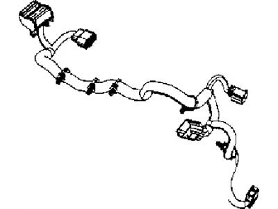 Jeep 68054971AA WIRING Headlamp