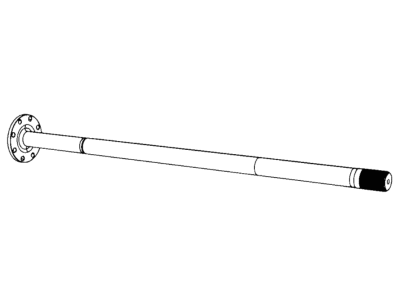 Ram 68462343AA SHAFT Axle Rear