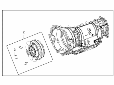 Ram R8283162AA TRANSMISSION KIT With Torque Converter