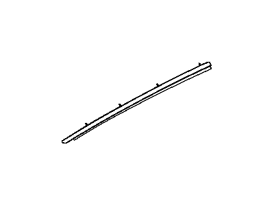 Mopar 5076132AB Retainer - Weatherstrip 5076132AB Mopar Retainer - Weatherstrip Illustration 1 of 1