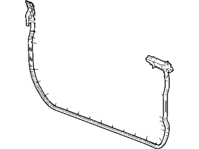 Mopar 5076134AD Weatherstrip Front Door Opening Mopar 5076134AD Weatherstrip Front Door Opening
