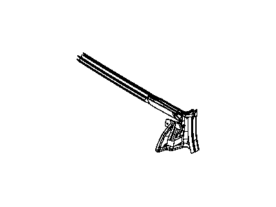 5076138AD Mopar Weatherstrip Rear Quarter Inner Belt Illustration 1 of 1