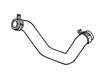 Chrysler 4881148AC HOSE AND CLAMP Radiator Outlet