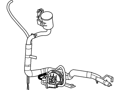 Dodge 4612812AG HARNESS Leak Detection Pump To Canister