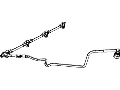 Mopar 68036376AA Tube Fuel Return