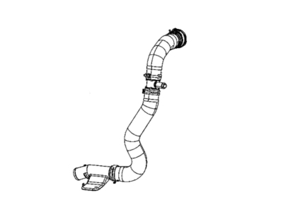 Mopar 68282498AC Hose Radiator Outlet Mopar 68282498AC Hose Radiator Outlet