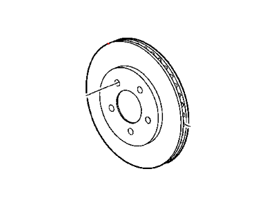 Dodge 4721820AF ROTOR Brake