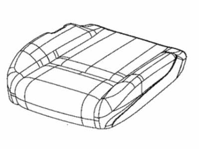 Chrysler 5ZC61DX9AA COVER Front Seat Cushion