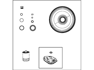 Mopar 68010021AB Seal Package Transmission