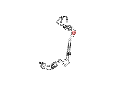 Ram 52014862AB HOSE AND TUBE Oil Cooler Pressure and Return