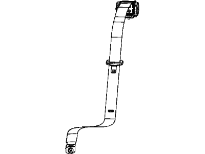 Dodge Dart Seat Belt - 1SV68LA3AC