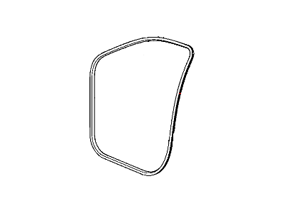 Dodge 55399256AC WEATHERSTRIP Front Door Secondary