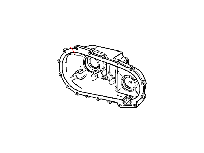 Mopar 5161965AB Case Transfer Rear