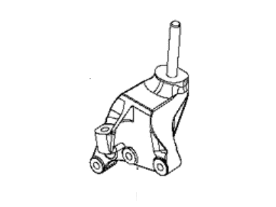 Mopar 4725981AF Bracket Engine Mount Left Side