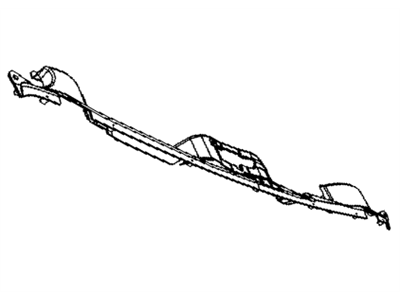 Jeep 5116364AA PANEL Upper fascia