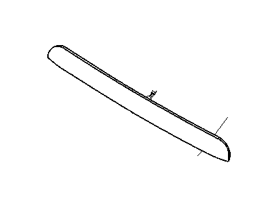 Dodge 4676492 LAMP License Plate