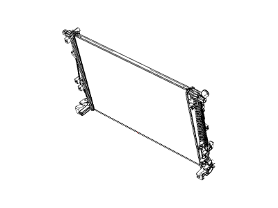 Mopar 68197299AB Radiator Engine Cooling Mopar 68197299AB Radiator Engine Cooling