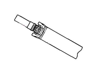 Dodge 52105858AA Drive Shaft