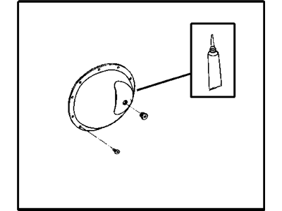 Jeep 05252493 COVER ASSEMBLY PACKAGE