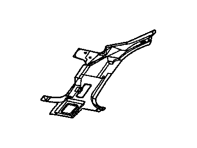 Chrysler 5096692AA PILLAR Hinge Inner