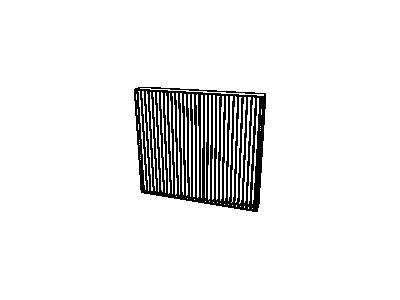 Mopar 5058381AA Filter A/C And Heater Unit