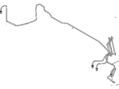 Mopar 68261739AA Tube Brake Mopar 68261739AA Tube Brake