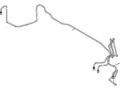 Ram 68261734AA TUBE Brake