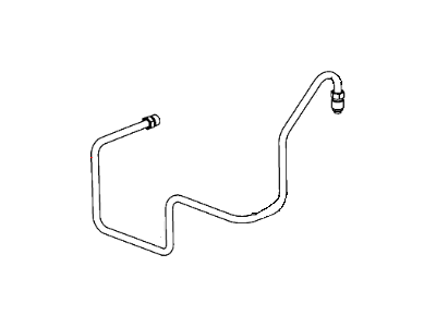 Jeep 52129152AD TUBE ASSEMBLY, BRAKE Master Cylinder to HCU Primary