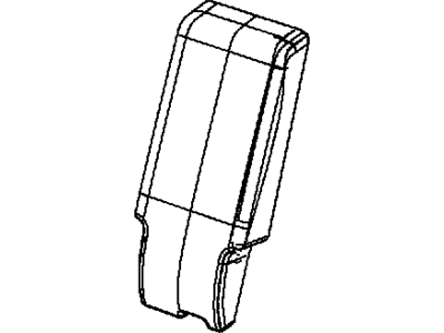 Dodge 1VL26XDBAA ARMREST Second Row