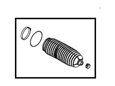 Ram 68225833AA Tie Rod Boot