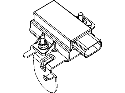 Jeep 56029360AB MODULE Tire Pressure Monitoring