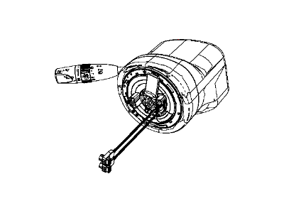 Jeep 68141120AH MODULE Steering Column