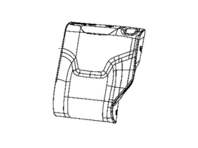 Jeep 6SJ20LTUAA COVER Rear Seat Back