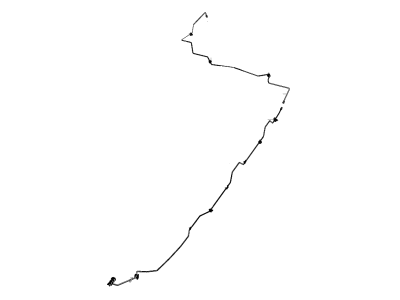 Jeep 68335902AA TUBE BRAKE HCU TO RIGHT REAR BRAKE HOSE