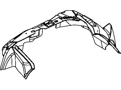 Mopar 55157116AD Shield Splash