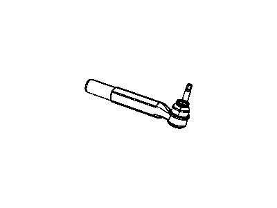 Dodge 68038054AA TIE ROD PACKAGE Inner end