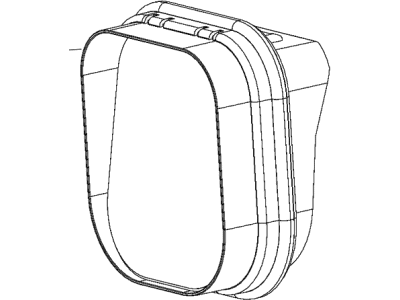 Ram 68134923AB BEZEL EXHAUSTER