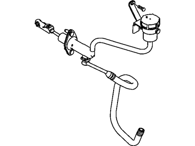 Mopar 4668631AD Master Cylinder