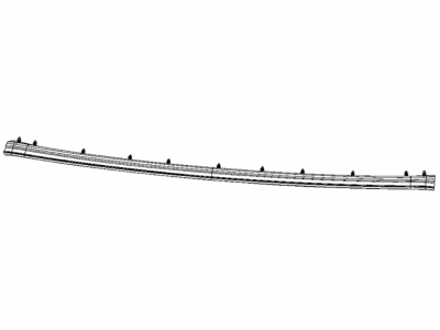 Ram 68078126AE SEAL Hood