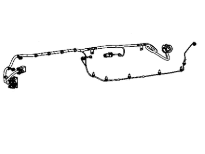 Ram 52112735AE WIRING Rear Bumper