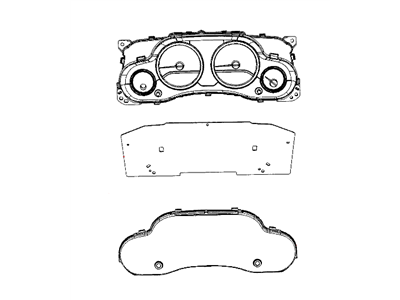 Jeep 56054391AD CLUSTER Instrument Panel